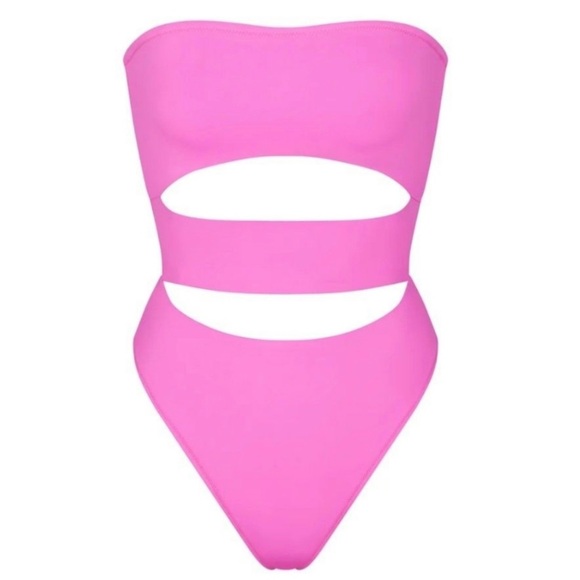 SKIMS SWIM Strapless Monokini - Picture 2 of 11